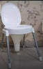 Commode Stool Flush Type White