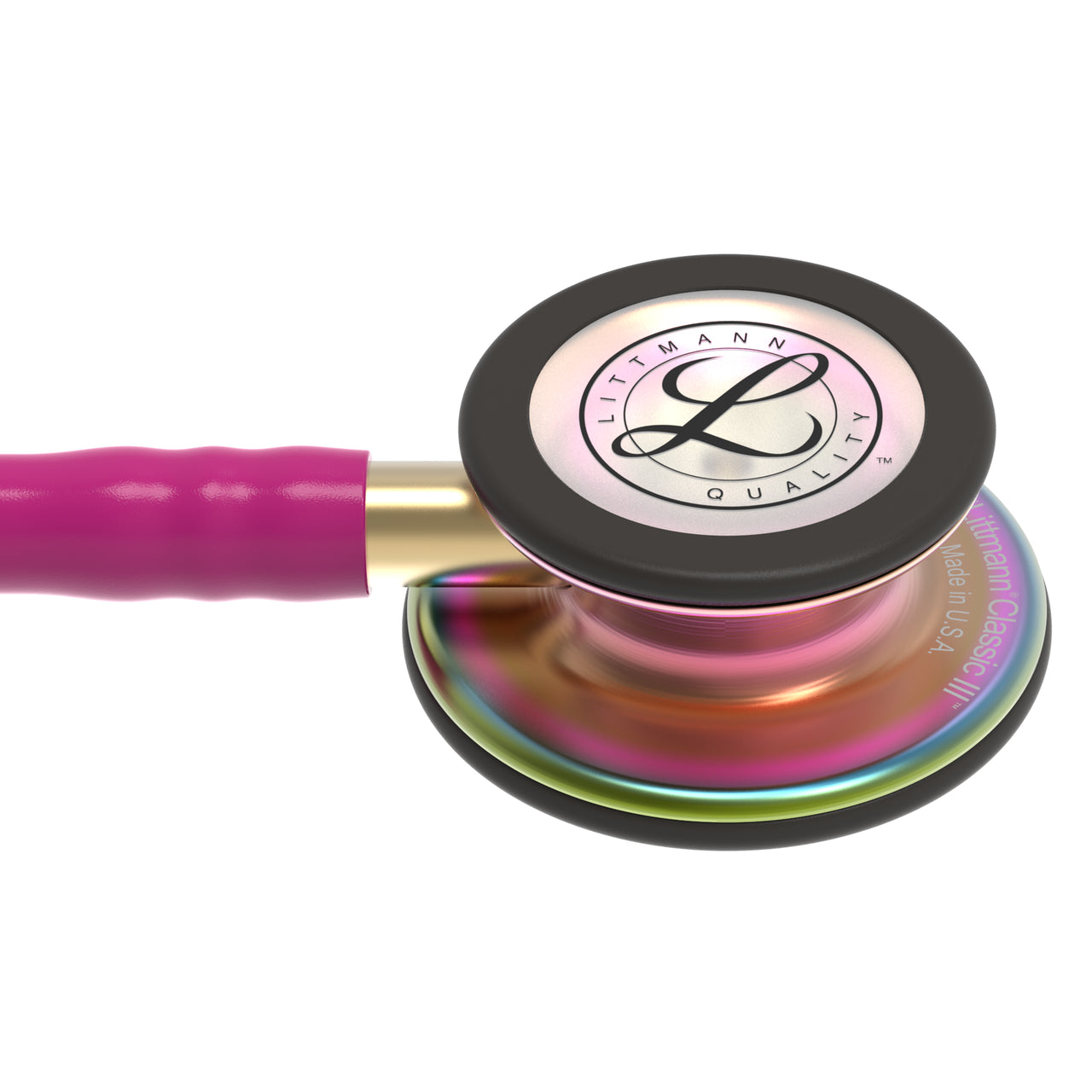 Littmann Classic III Stethoscope, Rainbow Raspberry, 5806