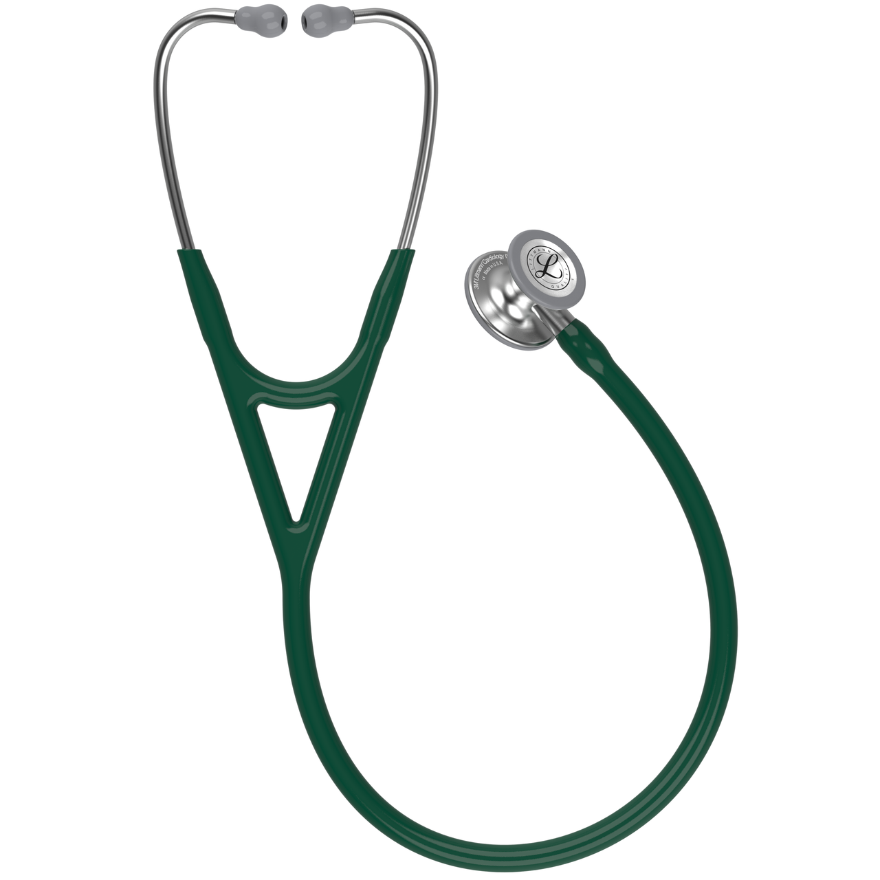 Littmann Cardiology IV Stethoscope, Hunter Green, 6155