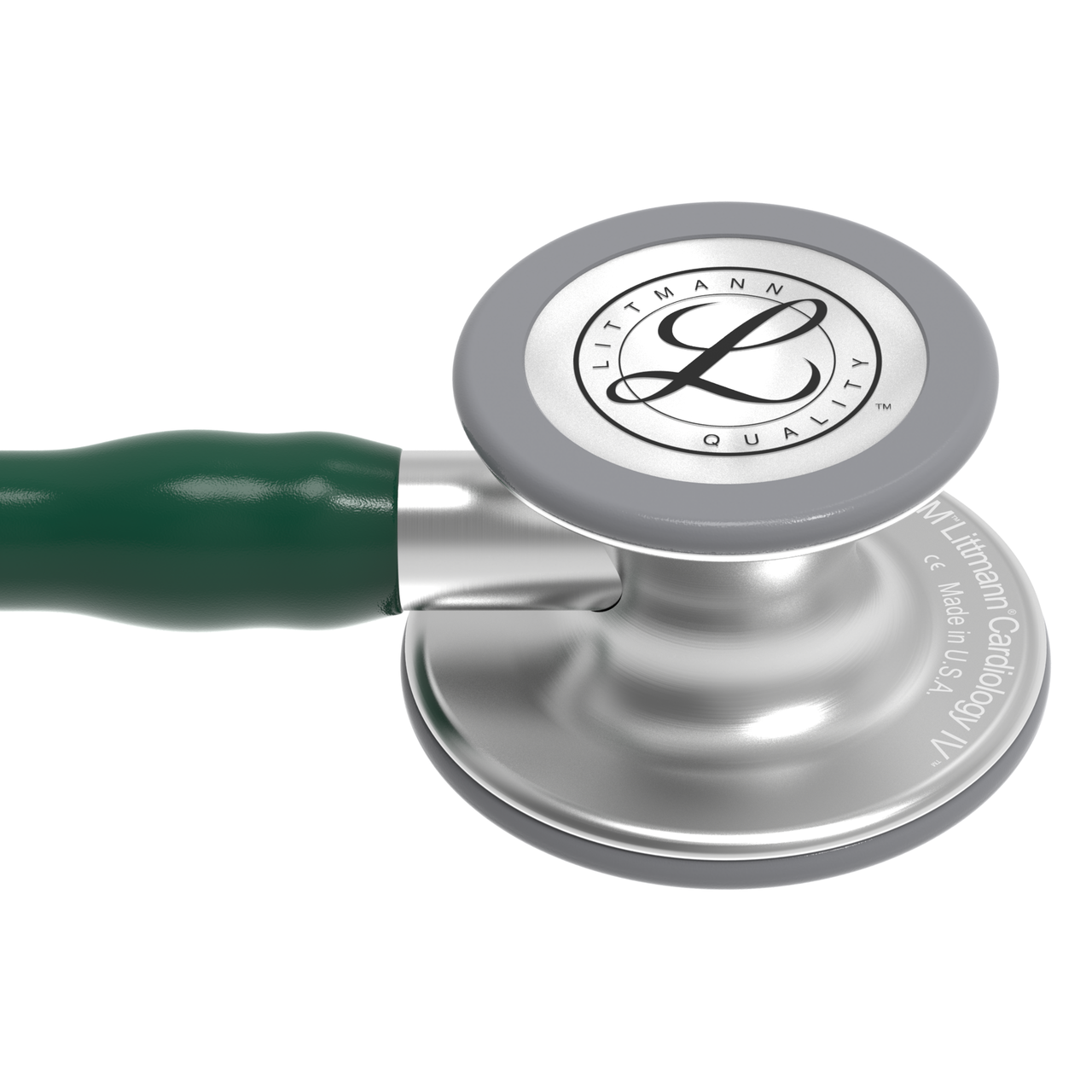 Littmann Cardiology IV Stethoscope, Hunter Green, 6155