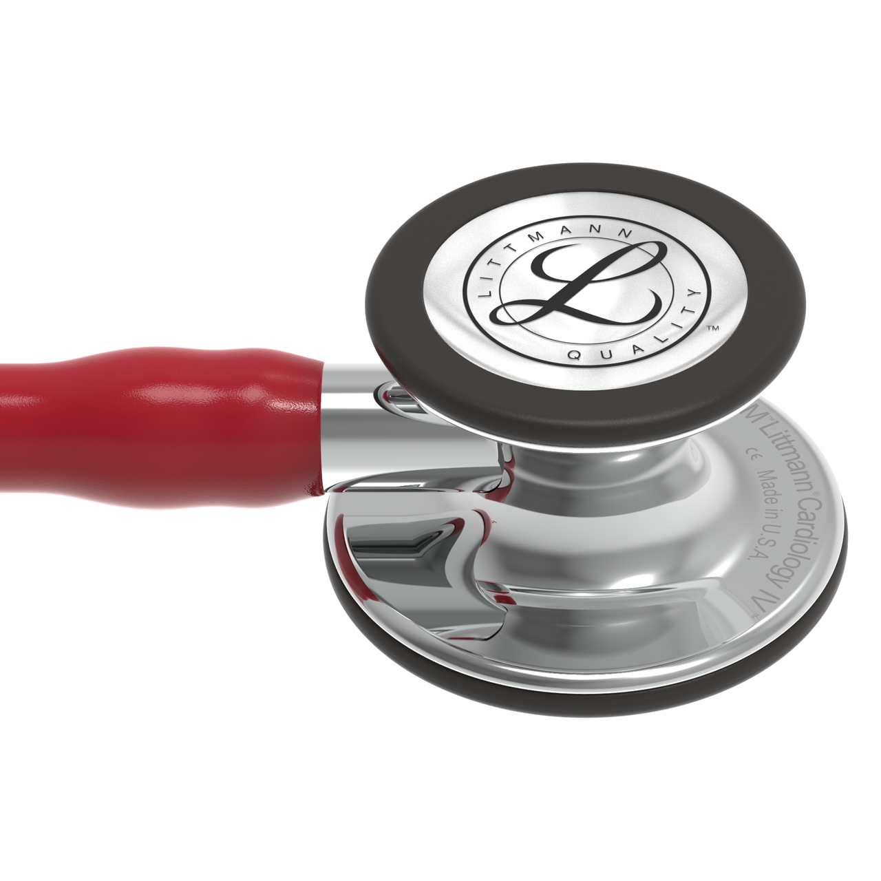 Littmann Cardiology IV Stethoscope, Mirror Burgundy, 6170