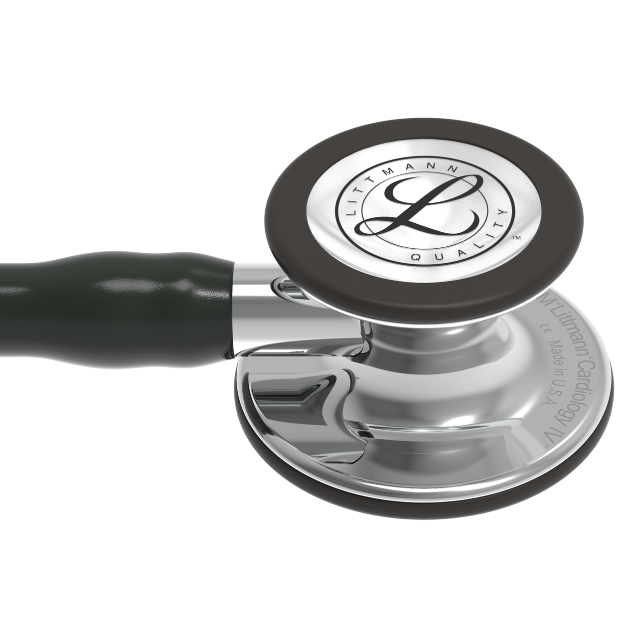 Littmann Cardiology IV Stethoscope, Mirror Black, 6177