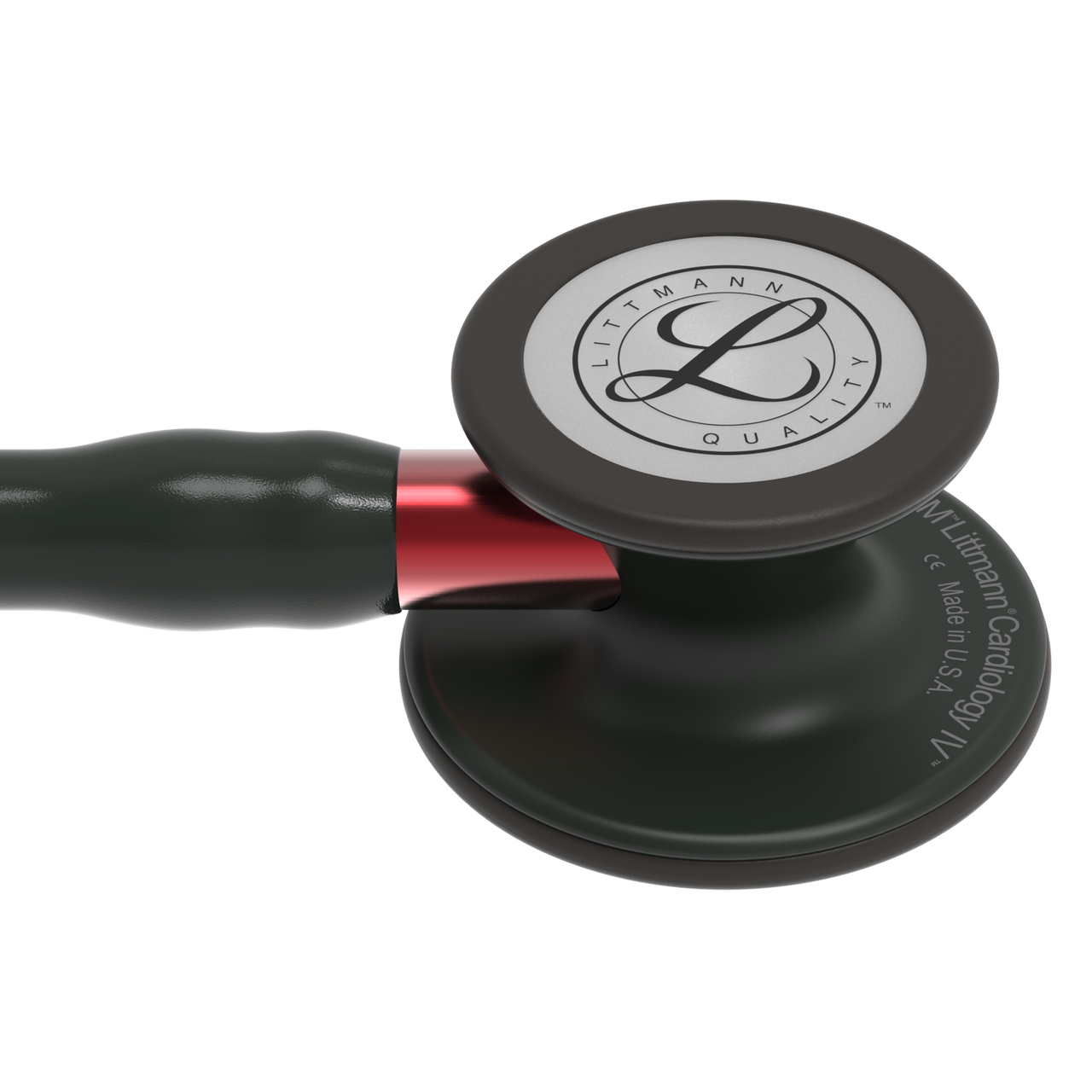 Littmann Cardiology IV Stethoscope, Black Red, 6200