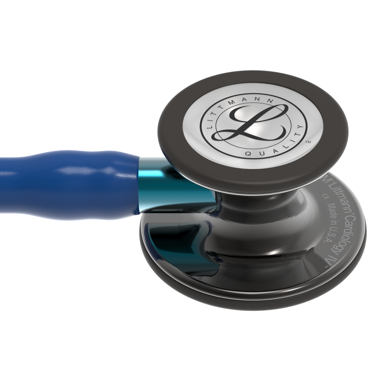 Littmann Cardiology IV Stethoscope, Smoke Navy Black, 6202