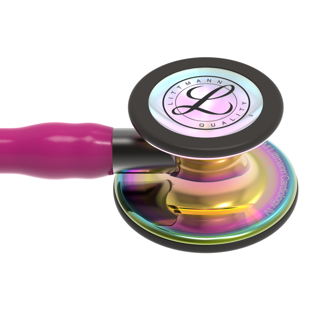 Littmann Cardiology IV Stethoscope, Rainbow Raspberry Smoke, 6241