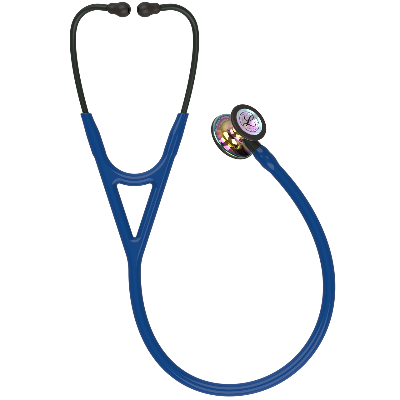 Littmann Cardiology IV Stethoscope, Rainbow Navy Black, 6242