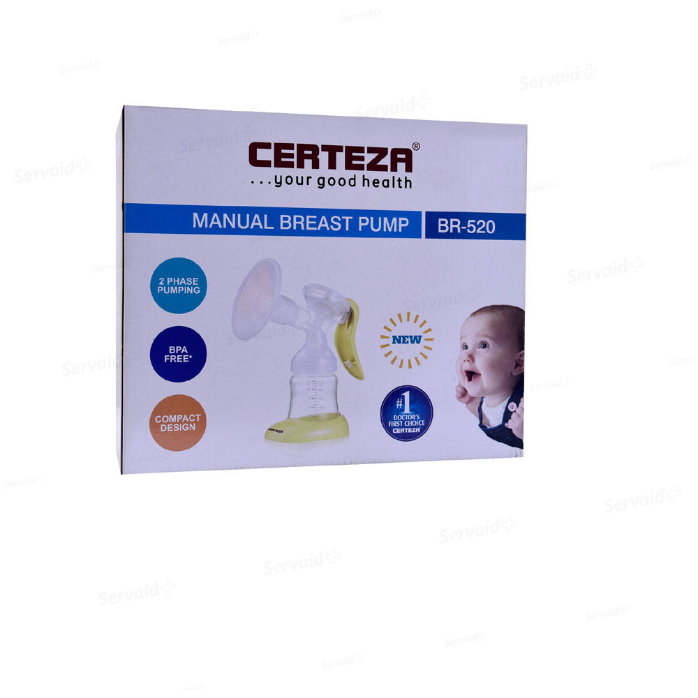 MANUAL BREAST PUMP BR520 CERTEZA