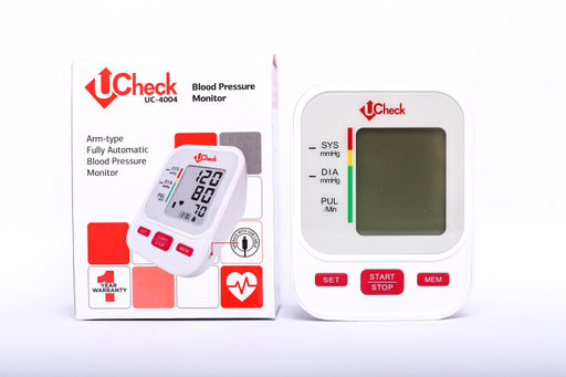 Ucheck Blood Pressure Monitor Upper Arm BP Operator Cuff Machine UC-4004