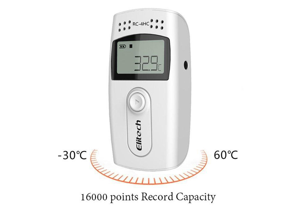 RC-4HC PDF Temperature & Humidity Data Logger Elitech