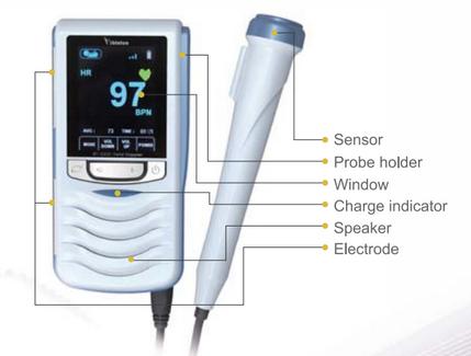 BT220 FETAL DOPPLER SONIC AID 2 & 3MHz BISTOS KOREA