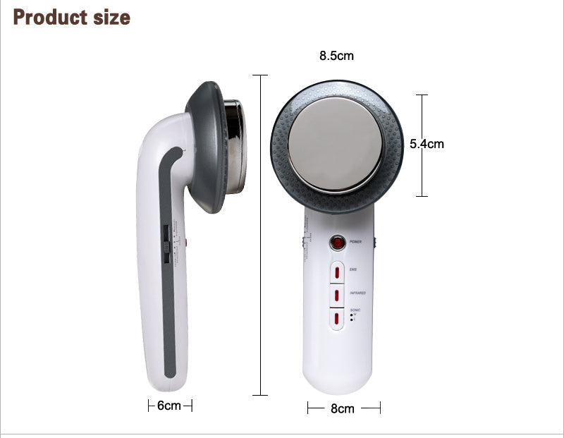 1MHZ ULTRASONIC EMS INFRARED 3IN1 DEVICE MODEL NO BZ-0106B