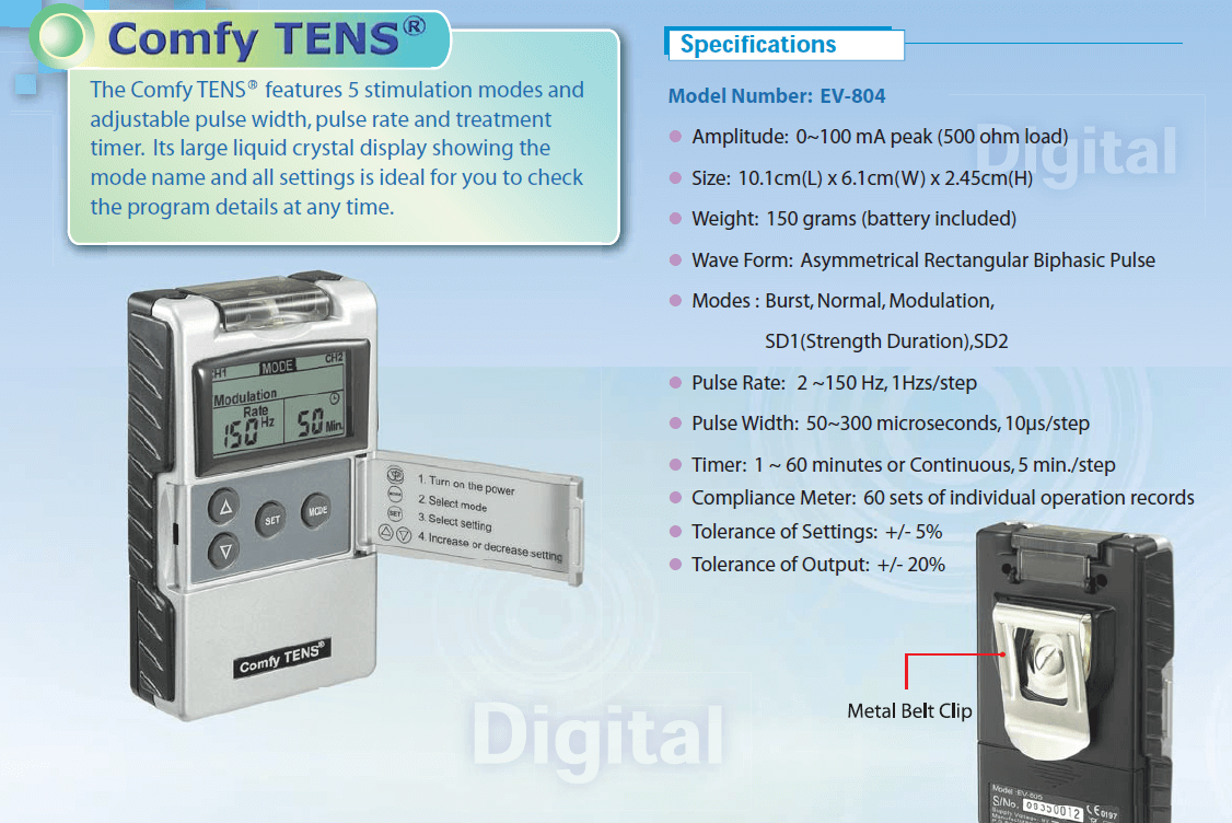 Comfy Tens EV-804 Everyway Taiwan