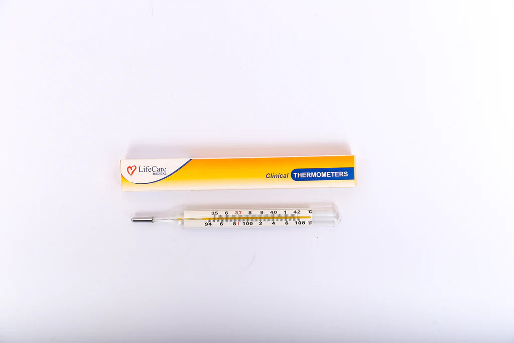 Life Care Clinical Glass Thermometer