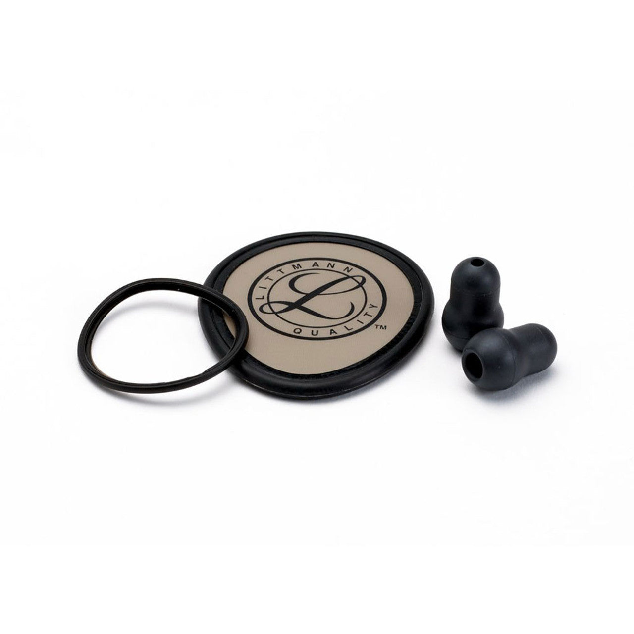 Littmann Stethoscope Spare Parts Kit, Lightweight II S.E., Black, 40020