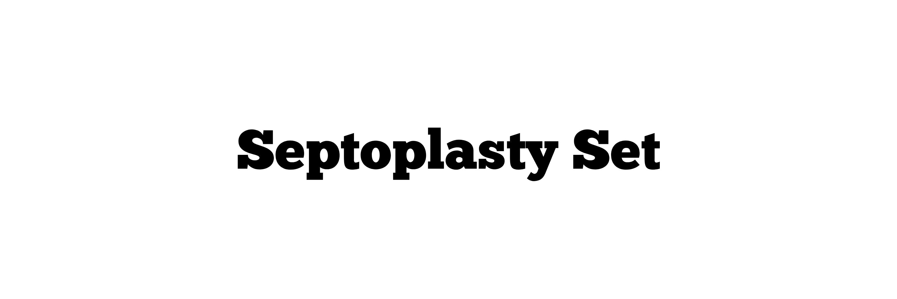 Septoplasty Set