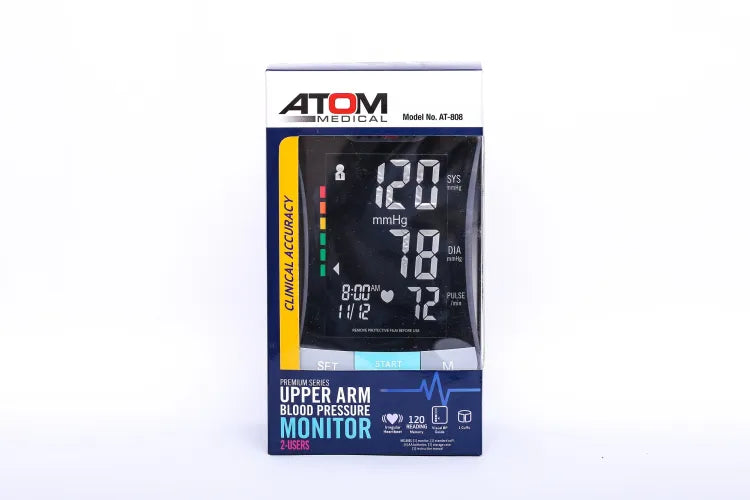 Atommeter Atom Arm Blood Pressure Monitor and pulse Detection meter – stethoscopes