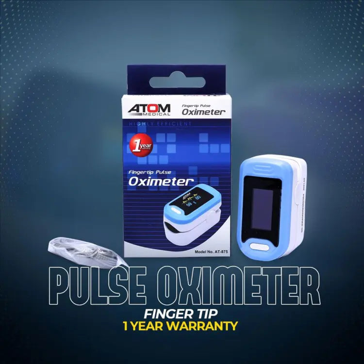 Atom Pulse Fingertip Oximeter