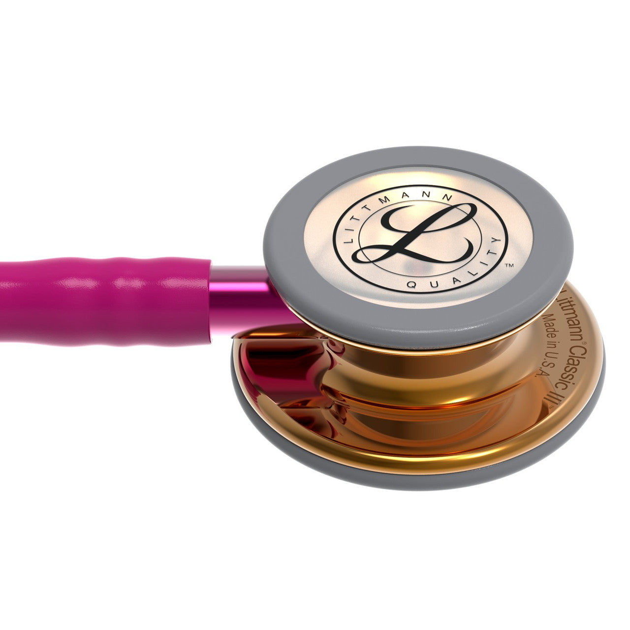 Littmann Classic III Stethoscope, Raspberry HP Copper Pink, 5647