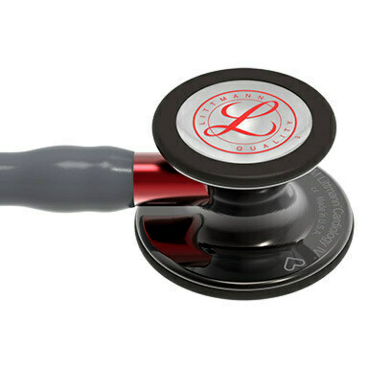 Littmann Cardiology IV Stethoscope, Gray Smoke Heart, 6183