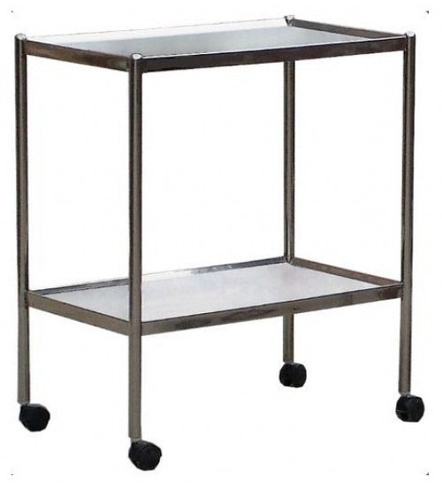 INSTRUMENT TROLLEY STAINLESS STEEL